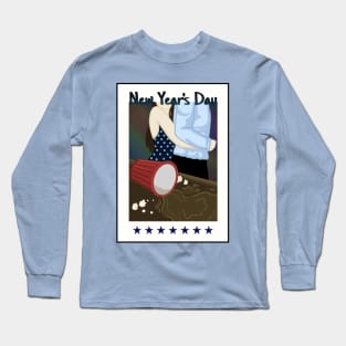 NEW YEAR'S DAY CARD Long Sleeve T-Shirt